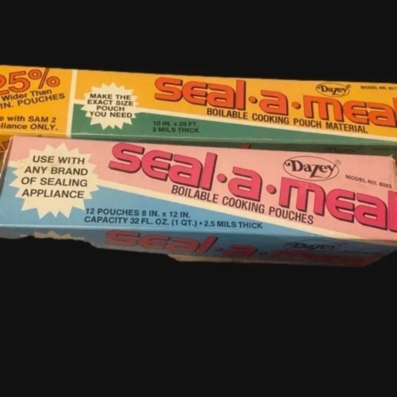 Dazey Seal a meal vintage pouches - Picture 4 of 4